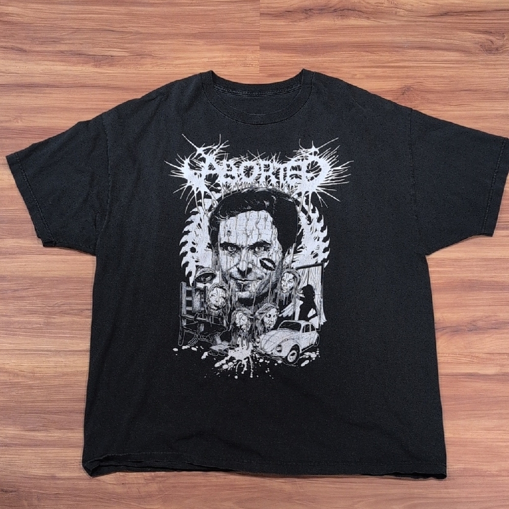 ABORTED DEATH Metal Gore Grind Band Shirt